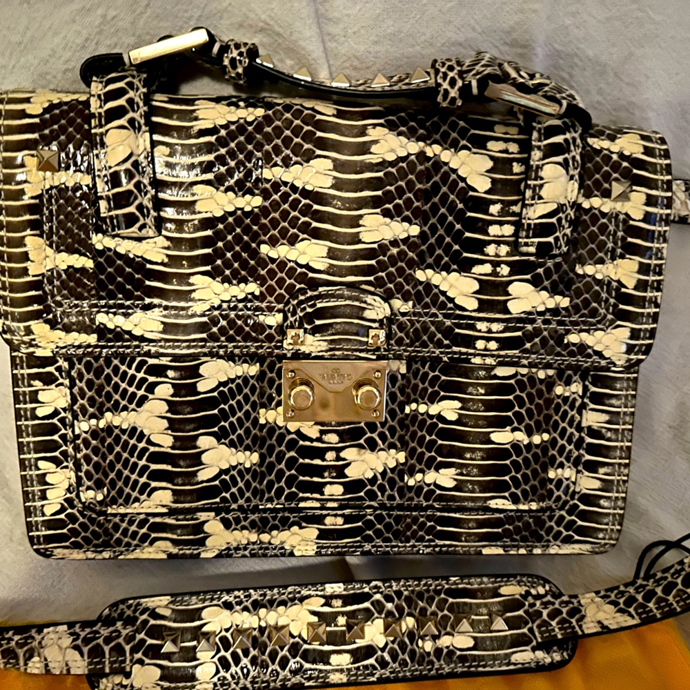 Valentino Snakeskin Bag